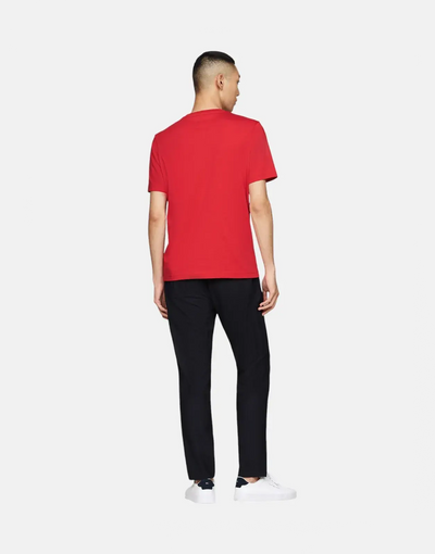 Tommy Hilfiger Chest Insert  Red T Shirt