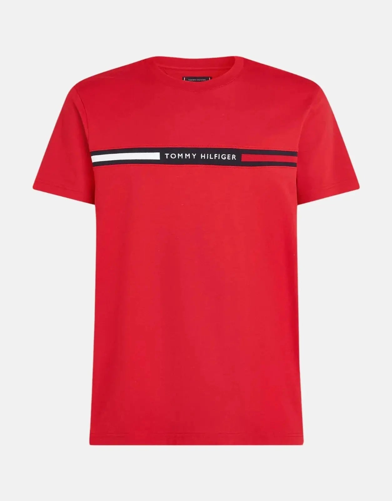 Tommy Hilfiger Chest Insert  Red T Shirt