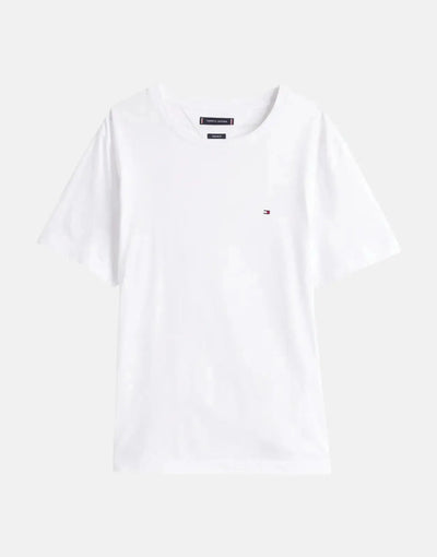 Tommy Hilfiger Essential Regular Fit Solid White T-Shirt