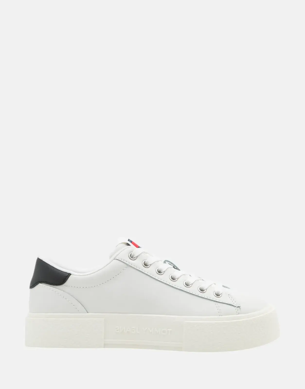 Tommy Hilfiger Foxing Flatform Ecru Sneakers
