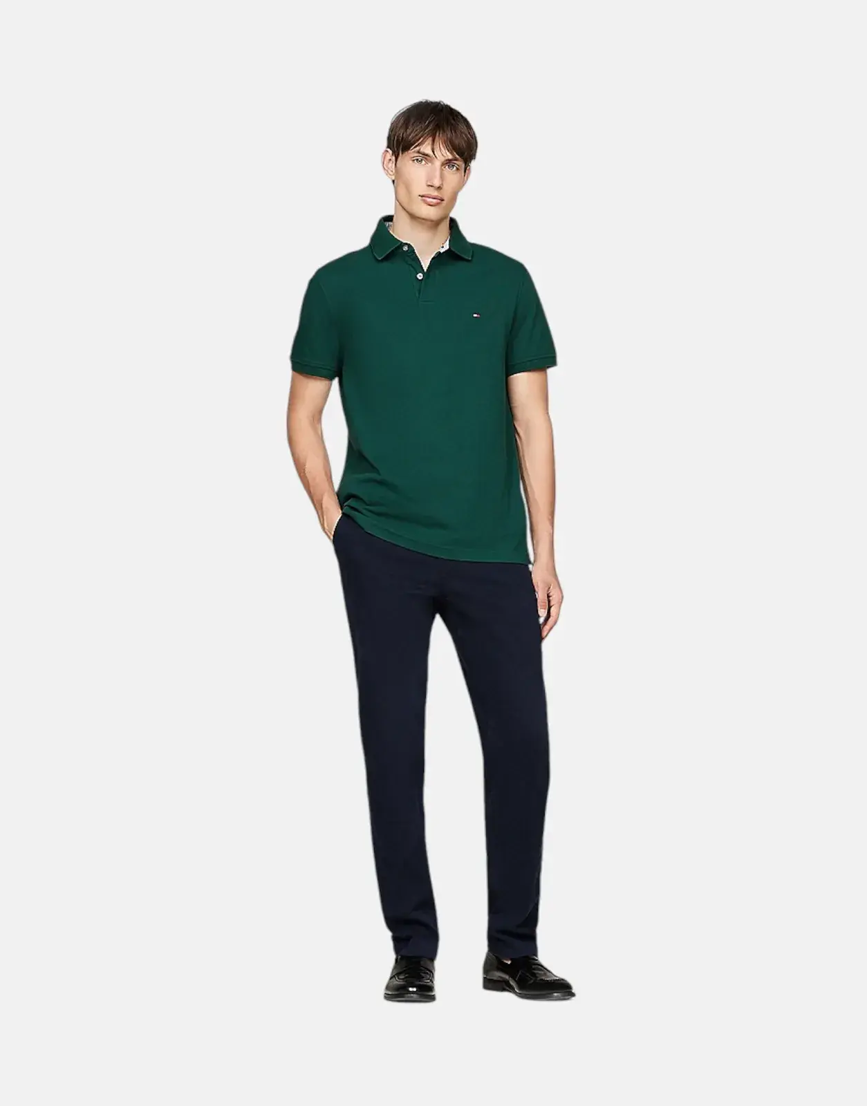 Tommy Hilfiger MSW 1985 Regular Green Polo Shirt