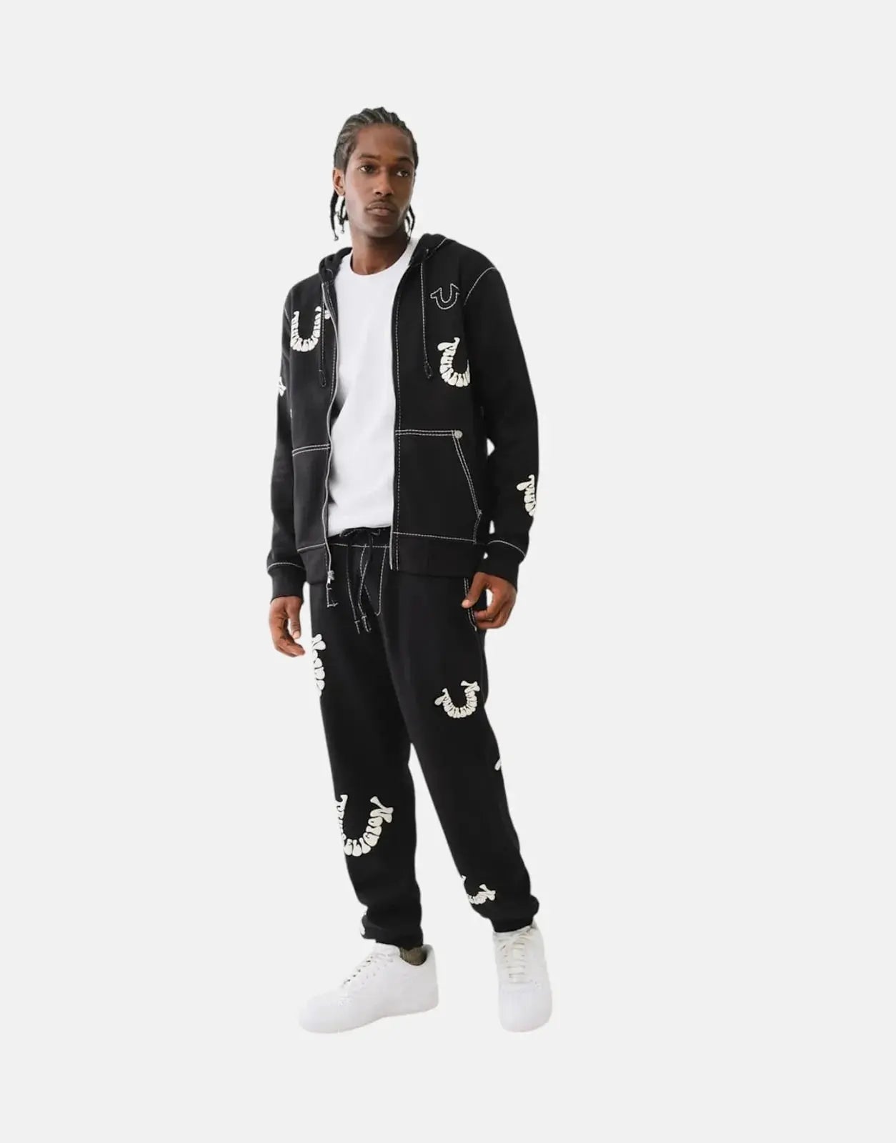 True Religion Big T Puff Sweatpants