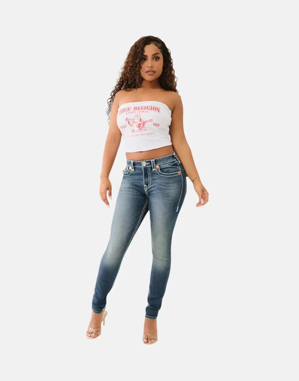 True Religion Jennie Mr Skinny Super T Jeans