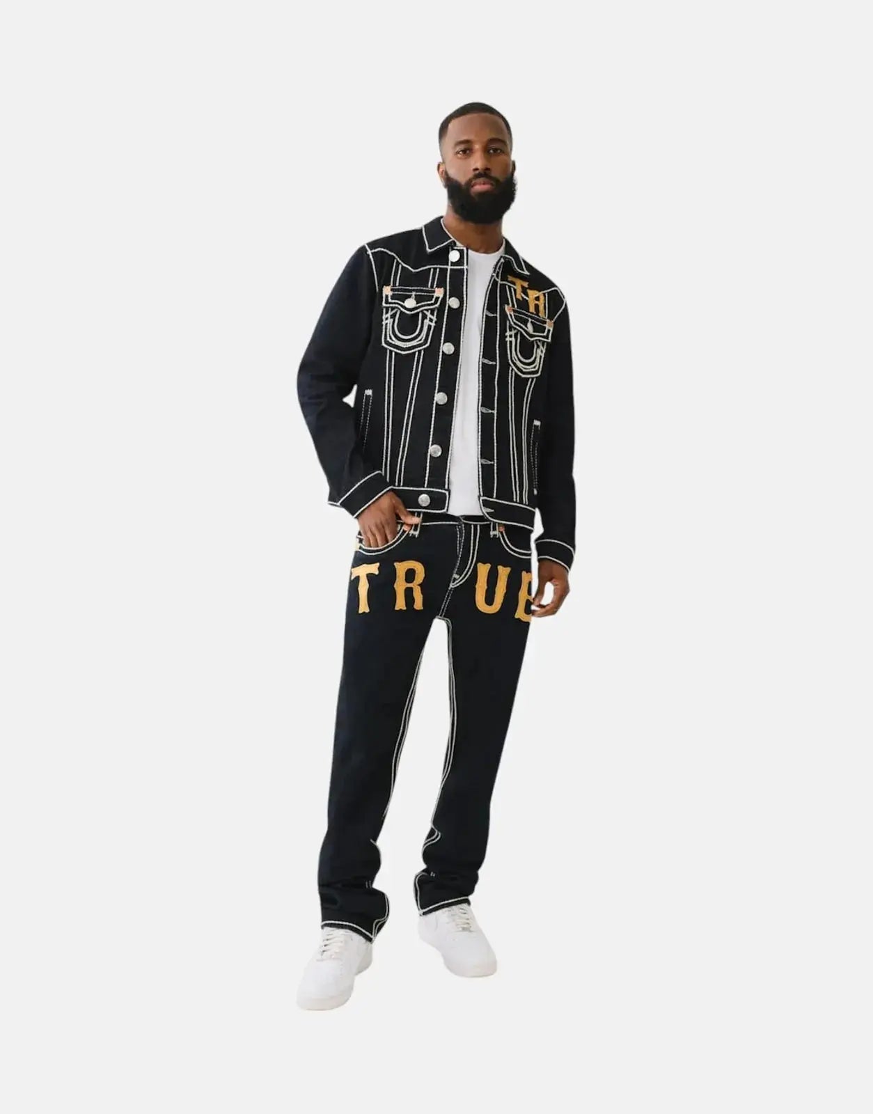 True Religion Ricky Rope Stitch Jeans
