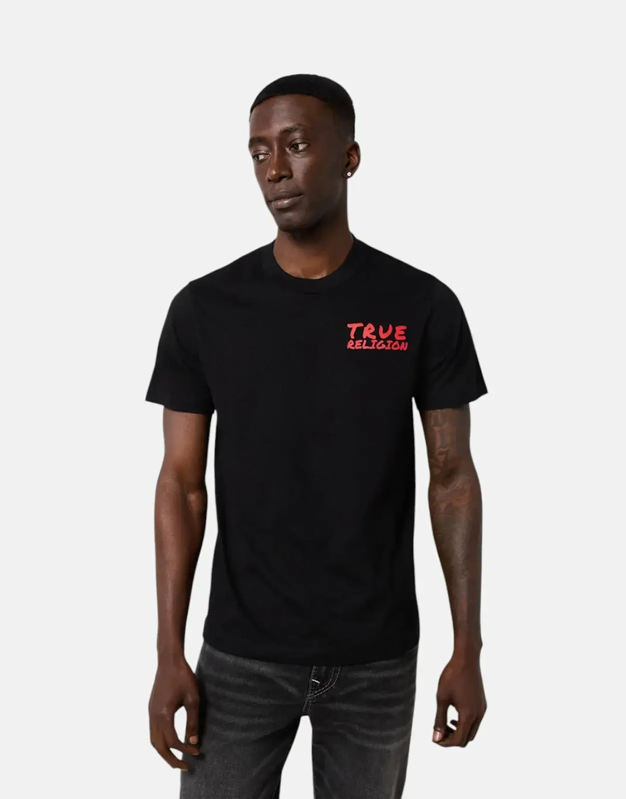 True Religion Tiger Jet T-Shirt Black