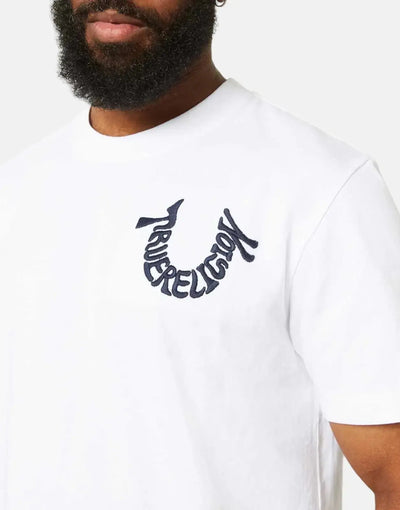True Religion Warped White T-Shirt