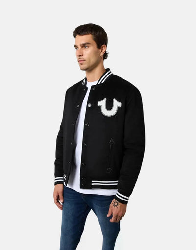 True Religion Wool Bomber Jacket
