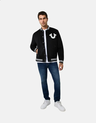 True Religion Wool Bomber Jacket