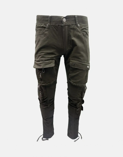 Vialli Captain Olive Cargo Pants