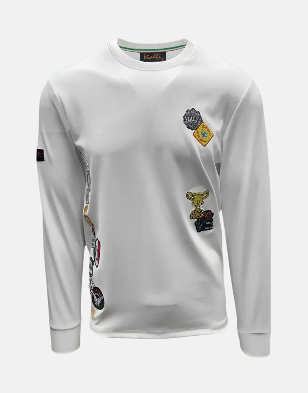 Vialli Gelast White Sweatshirt