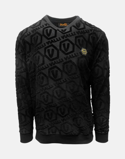 Vialli Grizzlyt Black Sweatshirt