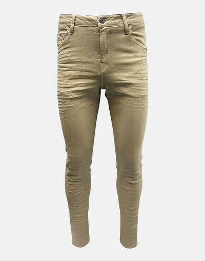 Vialli Ifello Ultra-Fit Sand Jeans
