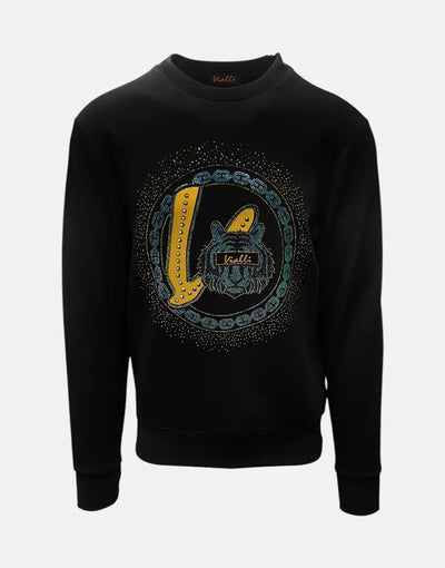 Vialli Kittys Black Sweatshirt