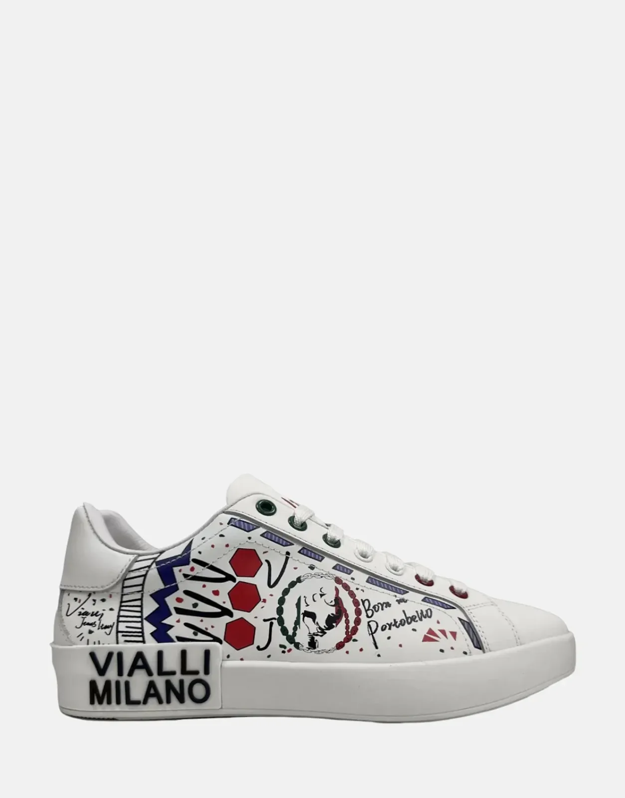 Vialli Sanchezi White Sneakers