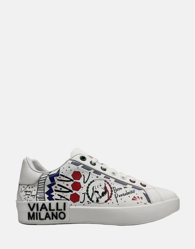 Vialli Sanchezi White Sneakers
