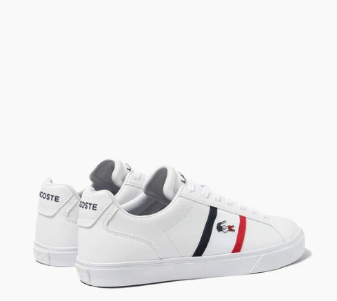 Men's Powercourt Leather Tricolour Trainers