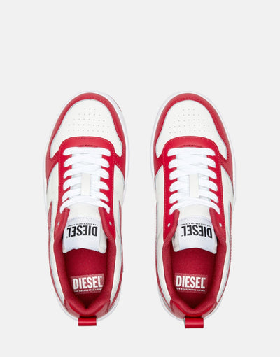 Diesel S-Ukiyo V2 Low Red Sneakers