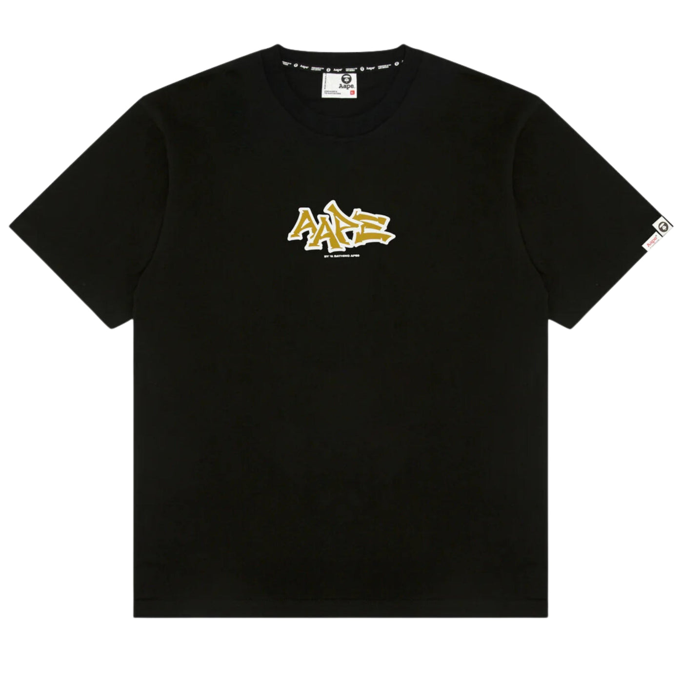 Aape T-Shirt Logo Black